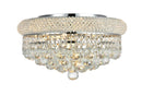 Elegant Lighting - V1800F16C/RC - Eight Light Flush Mount - Primo - Chrome