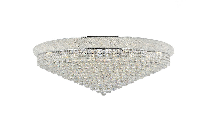 Elegant Lighting - V1800F42C/RC - 30 Light Flush Mount - Primo - Chrome