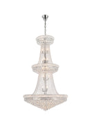 Elegant Lighting - V1800G42C/RC - 38 Light Chandelier - Primo - Chrome