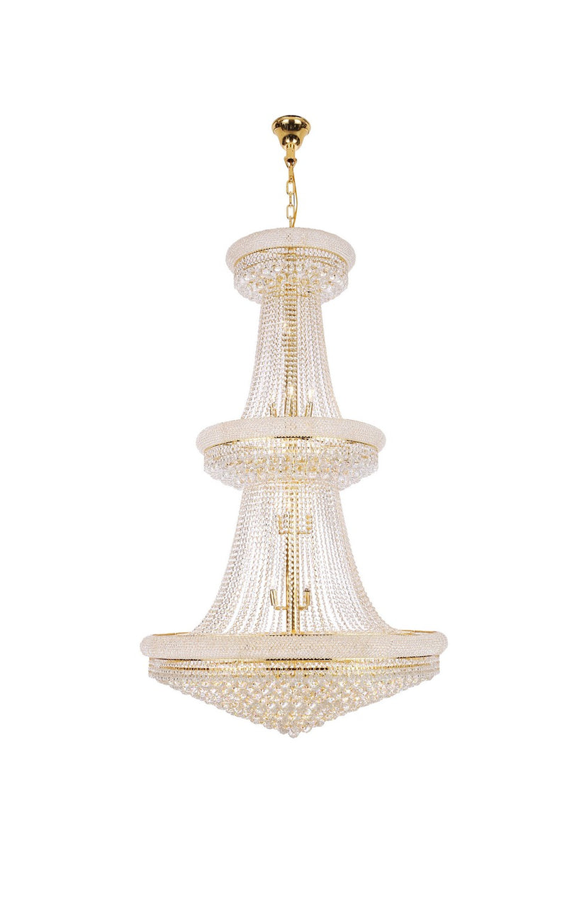 Elegant Lighting - V1800G42G/RC - 38 Light Chandelier - Primo - Gold