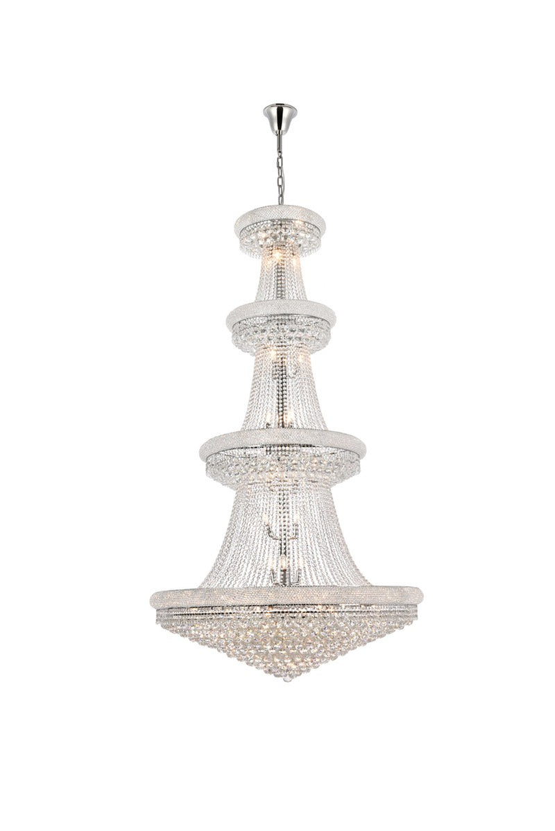 Elegant Lighting - V1800G48C/RC - 42 Light Chandelier - Primo - Chrome