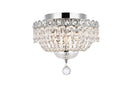 Elegant Lighting - V1900F12C/RC - Four Light Flush Mount - Century - Chrome