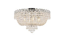Elegant Lighting - V1900F18C/RC - Six Light Flush Mount - Century - Chrome