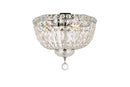 Elegant Lighting - V2528F14C/RC - Four Light Flush Mount - Tranquil - Chrome