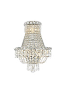 Elegant Lighting - V2528W12C/RC - Three Light Wall Sconce - Tranquil - Chrome