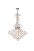 Elegant Lighting - V8006G35C/RC - 16 Light Chandelier - Toureg - Chrome
