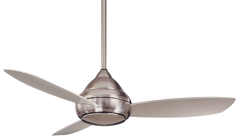Minka Aire - F476L-BNW - 52"Ceiling Fan - Concept I - Brushed Nickel Wet