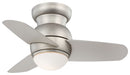 Minka Aire - F510L-BS - 26"Ceiling Fan - Spacesaver - Brushed Steel