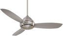 52"Ceiling Fan<br /><span style="color:#4AB0CE;">Entrega: 4-10 dias en USA</span><br /><span style="color:#4AB0CE;font-size:60%;">PREGUNTE POR ENTREGA EN PANAMA</span><br />Collection: Concept I<br />Finish: Brushed Nickel