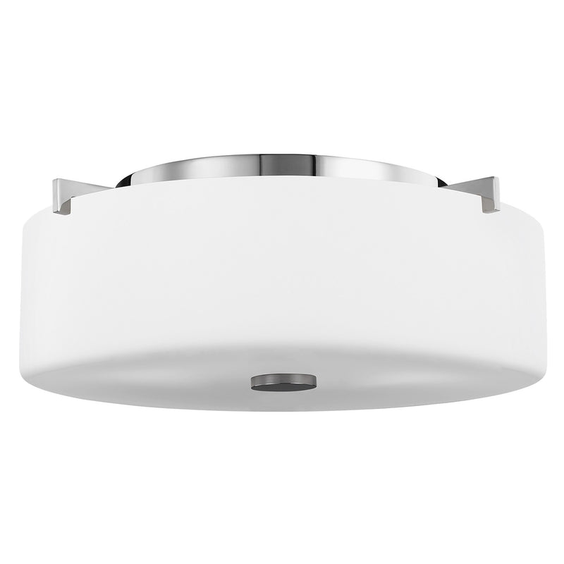 Generation Lighting - FM313CH - Two Light Flush Mount - Sunset Drive - Chrome