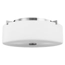 Generation Lighting - FM313CH - Two Light Flush Mount - Sunset Drive - Chrome