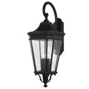 Generation Lighting - OL5405BK - Four Light Wall Lantern - Cotswold Lane - Black
