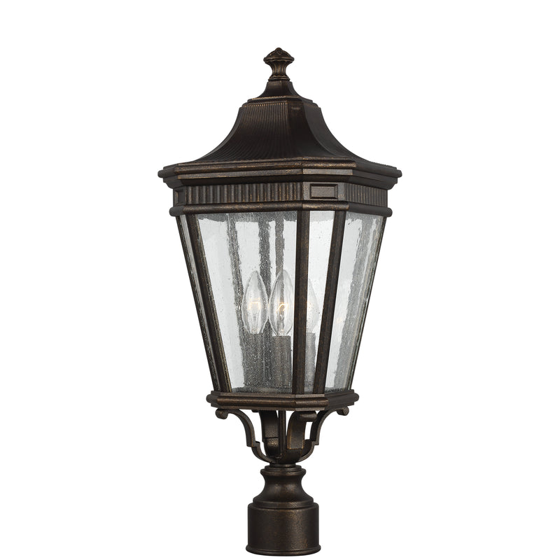 Generation Lighting - OL5427GBZ - Three Light Post/Pier Lantern - Cotswold Lane - Grecian Bronze