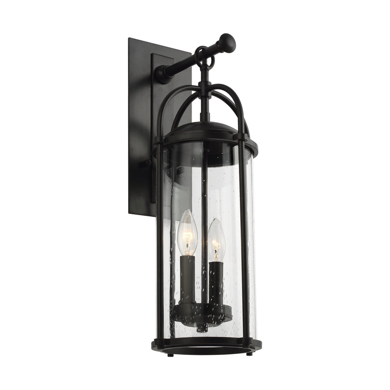 Two Light Outdoor Wall Lantern<br /><span style="color:#4AB0CE;">Entrega: 4-10 dias en USA</span><br /><span style="color:#4AB0CE;font-size:60%;">PREGUNTE POR ENTREGA EN PANAMA</span><br />Collection: Dakota<br />Finish: Espresso