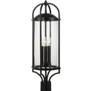 Three Light Post/Pier Lantern<br /><span style="color:#4AB0CE;">Entrega: 4-10 dias en USA</span><br /><span style="color:#4AB0CE;font-size:60%;">PREGUNTE POR ENTREGA EN PANAMA</span><br />Collection: Dakota<br />Finish: Espresso