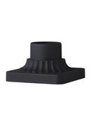Generation Lighting - PIERMOUNT-TXB - Pier Mount Base - Outdoor Pier Mounts - Textured Black