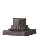 Generation Lighting - PIERMOUNT-WCT - Pier Mount Base - Outdoor Pier Mounts - Weathered Chestnut