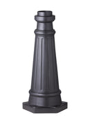 Generation Lighting - POSTBASE-ANBZ - Post Mount Base - Outdoor Post Base - Antique Bronze