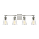 Four Light Vanity<br /><span style="color:#4AB0CE;">Entrega: 4-10 dias en USA</span><br /><span style="color:#4AB0CE;font-size:60%;">PREGUNTE POR ENTREGA EN PANAMA</span><br />Collection: Monterro<br />Finish: Satin Nickel