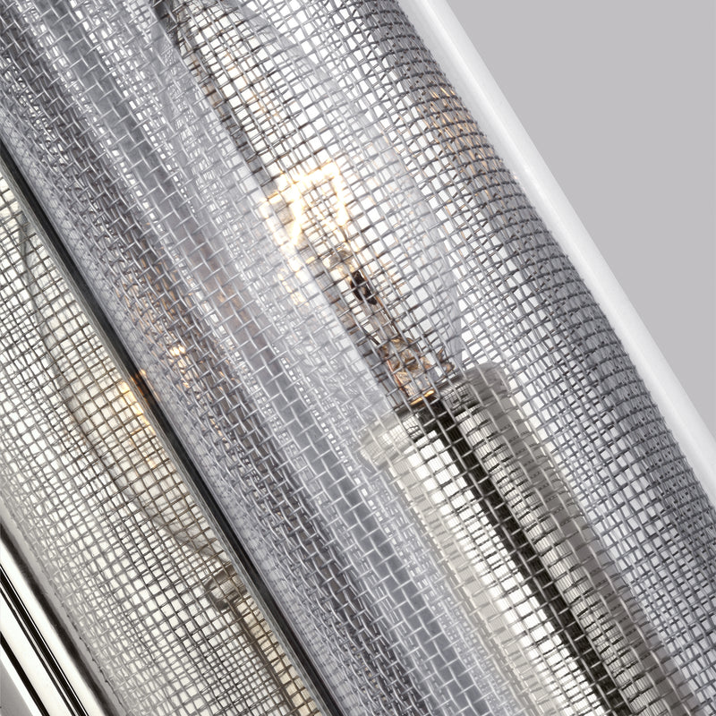 One Light Wall Sconce<br /><span style="color:#4AB0CE;">Entrega: 4-10 dias en USA</span><br /><span style="color:#4AB0CE;font-size:60%;">PREGUNTE POR ENTREGA EN PANAMA</span><br />Collection: Silo<br />Finish: Polished Nickel