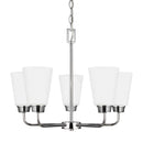 Generation Lighting - 3115205-05 - Five Light Chandelier - Kerrville - Chrome