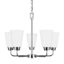 Generation Lighting - 3115205EN3-05 - Five Light Chandelier - Kerrville - Chrome