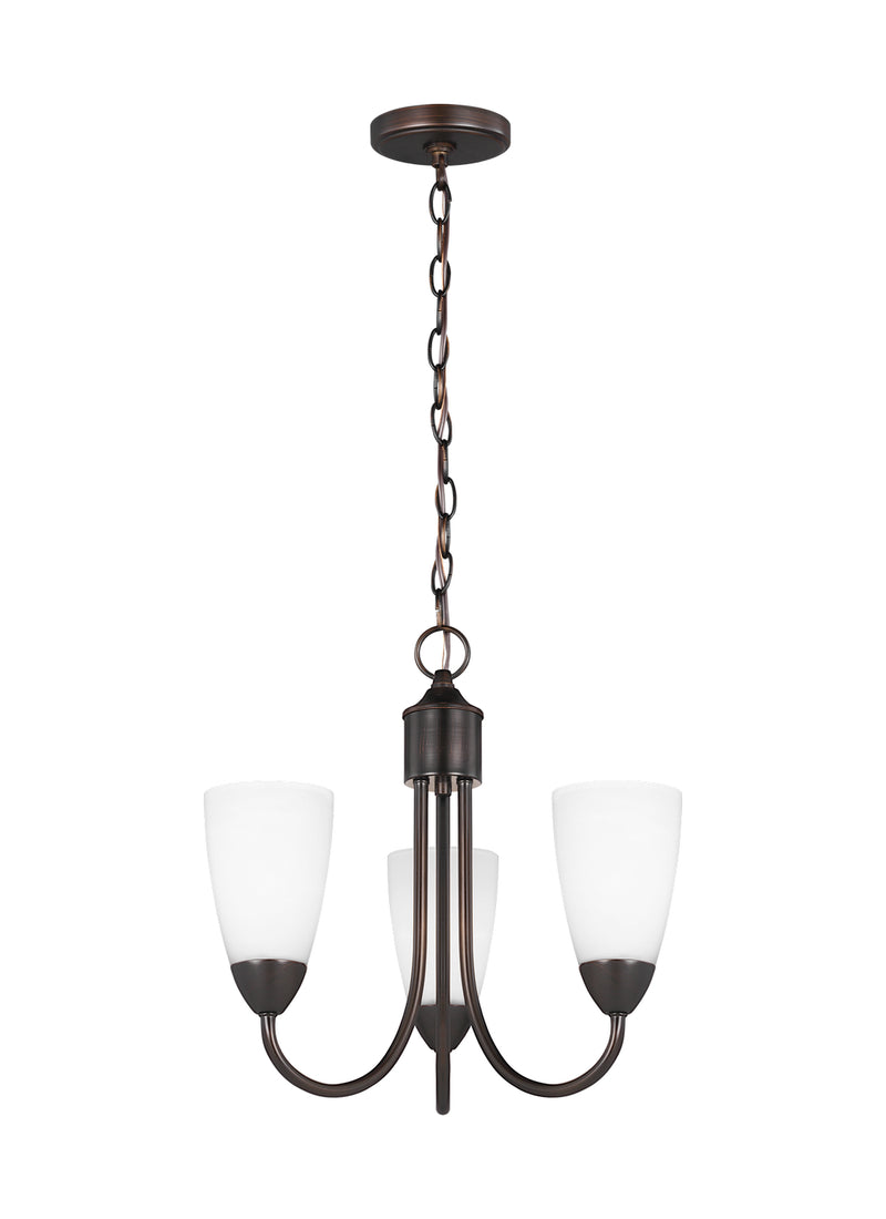 Three Light Chandelier<br /><span style="color:#4AB0CE;">Entrega: 4-10 dias en USA</span><br /><span style="color:#4AB0CE;font-size:60%;">PREGUNTE POR ENTREGA EN PANAMA</span><br />Collection: Seville<br />Finish: Bronze