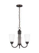 Three Light Chandelier<br /><span style="color:#4AB0CE;">Entrega: 4-10 dias en USA</span><br /><span style="color:#4AB0CE;font-size:60%;">PREGUNTE POR ENTREGA EN PANAMA</span><br />Collection: Seville<br />Finish: Bronze