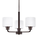 Generation Lighting - 3128803EN3-710 - Three Light Chandelier - Canfield - Bronze