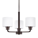Generation Lighting - 3128803EN3-710 - Three Light Chandelier - Canfield - Bronze
