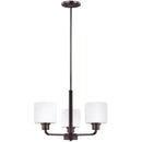 Three Light Chandelier<br /><span style="color:#4AB0CE;">Entrega: 4-10 dias en USA</span><br /><span style="color:#4AB0CE;font-size:60%;">PREGUNTE POR ENTREGA EN PANAMA</span><br />Collection: Canfield<br />Finish: Bronze