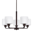 Generation Lighting - 3128805-710 - Five Light Chandelier - Canfield - Bronze