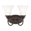 Generation Lighting - 44806EN3-710 - Two Light Wall / Bath - Holman - Bronze