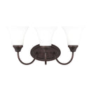 Generation Lighting - 44807EN3-710 - Three Light Wall / Bath - Holman - Bronze