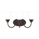 Generation Lighting - 44807EN3-710 - Three Light Wall / Bath - Holman - Bronze