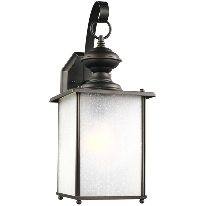 Generation Lighting - 84580-71 - One Light Outdoor Wall Lantern - Jamestowne - Antique Bronze