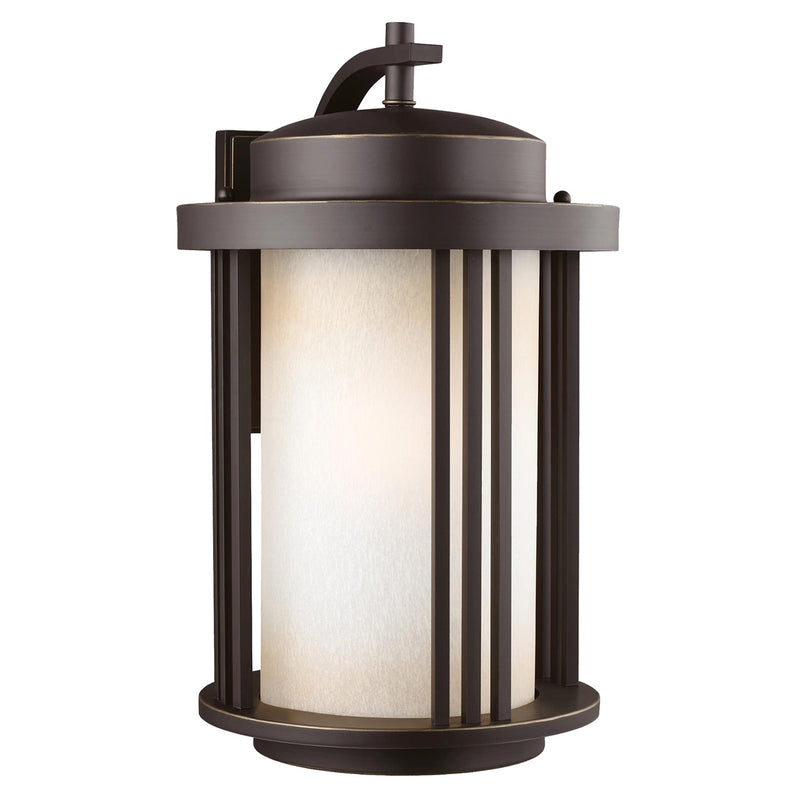 Generation Lighting - 8847901DEN3-71 - One Light Outdoor Wall Lantern - Crowell - Antique Bronze
