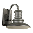 LED Outdoor Wall Sconce<br /><span style="color:#4AB0CE;">Entrega: 4-10 dias en USA</span><br /><span style="color:#4AB0CE;font-size:60%;">PREGUNTE POR ENTREGA EN PANAMA</span><br />Collection: Redding Station<br />Finish: Tarnished Silver
