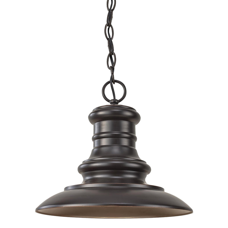 LED Outdoor Wall Sconce<br /><span style="color:#4AB0CE;">Entrega: 4-10 dias en USA</span><br /><span style="color:#4AB0CE;font-size:60%;">PREGUNTE POR ENTREGA EN PANAMA</span><br />Collection: Redding Station<br />Finish: Restoration Bronze