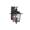 Kalco - 404122AI - Three Light Wall Bracket - Saddlebrook Outdoor - Aged Iron