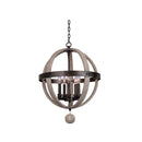 Kalco - 506850FG - Five Light Pendant - Harper - Florence Gold