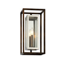 Troy Lighting - B6512 - One Light Wall Sconce - Morgan - Bronze With Polished Stainless