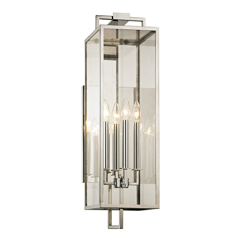 Troy Lighting - B6533-SS - Four Light Wall Lantern - Beckham - Polished Stainless