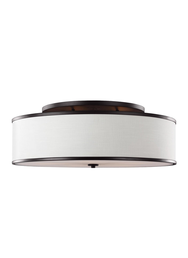 Visual Comfort Studio - SF340ORB - Five Light Semi-Flush Mount - Lennon - Oil Rubbed Bronze