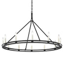Troy Lighting - F6237-TBK - 12 Light Chandelier - Sutton - Textured Black