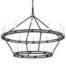 Troy Lighting - F6239-TBK - 20 Light Chandelier - Sutton - Texture Black