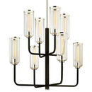 Troy Lighting - F6278-TBK/PN - Eight Light Chandelier - Aeon - Texture Black