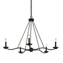 Troy Lighting - F6305-FOR - Five Light Chandelier - Sawyer - Forged Iron