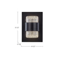 Kuzco Lighting - EW48208-BK - LED Wall Sconce - Copenhagen - Black