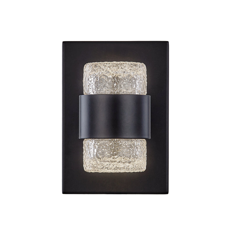 LED Wall Sconce<br /><span style="color:#4AB0CE;">Entrega: 4-10 dias en USA</span><br /><span style="color:#4AB0CE;font-size:60%;">PREGUNTE POR ENTREGA EN PANAMA</span><br />Collection: Copenhagen<br />Finish: Black